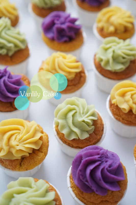 綿綿雪山杯子蛋糕 Cupcake Dairy-free Apple Cupcake