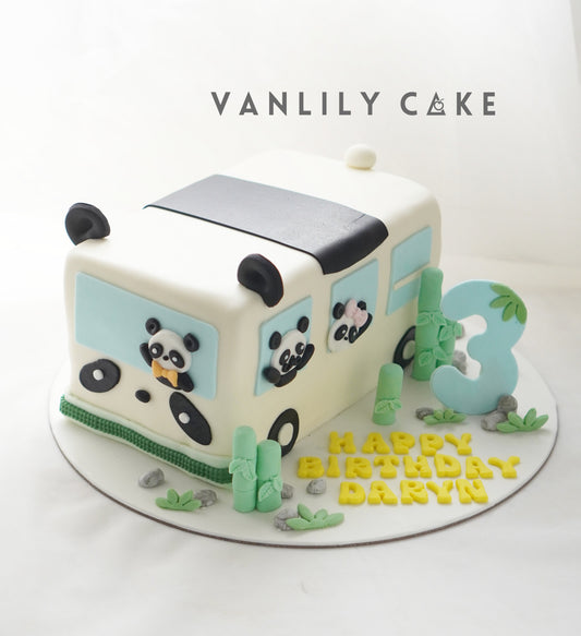 Transportation Vehicle Fondant Cake
