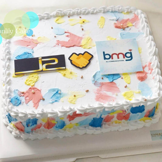 Printed Photo Cream Cake