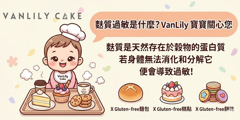 麩質過敏BB也能安心吃！Vanlily Cake無麩質蛋糕的秘密