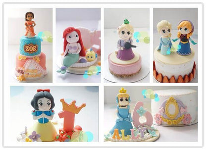 Princess Castle Fondant Cake