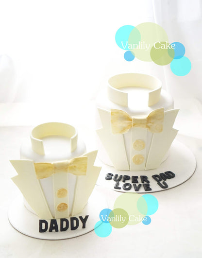 Gentleman Fondant Cake