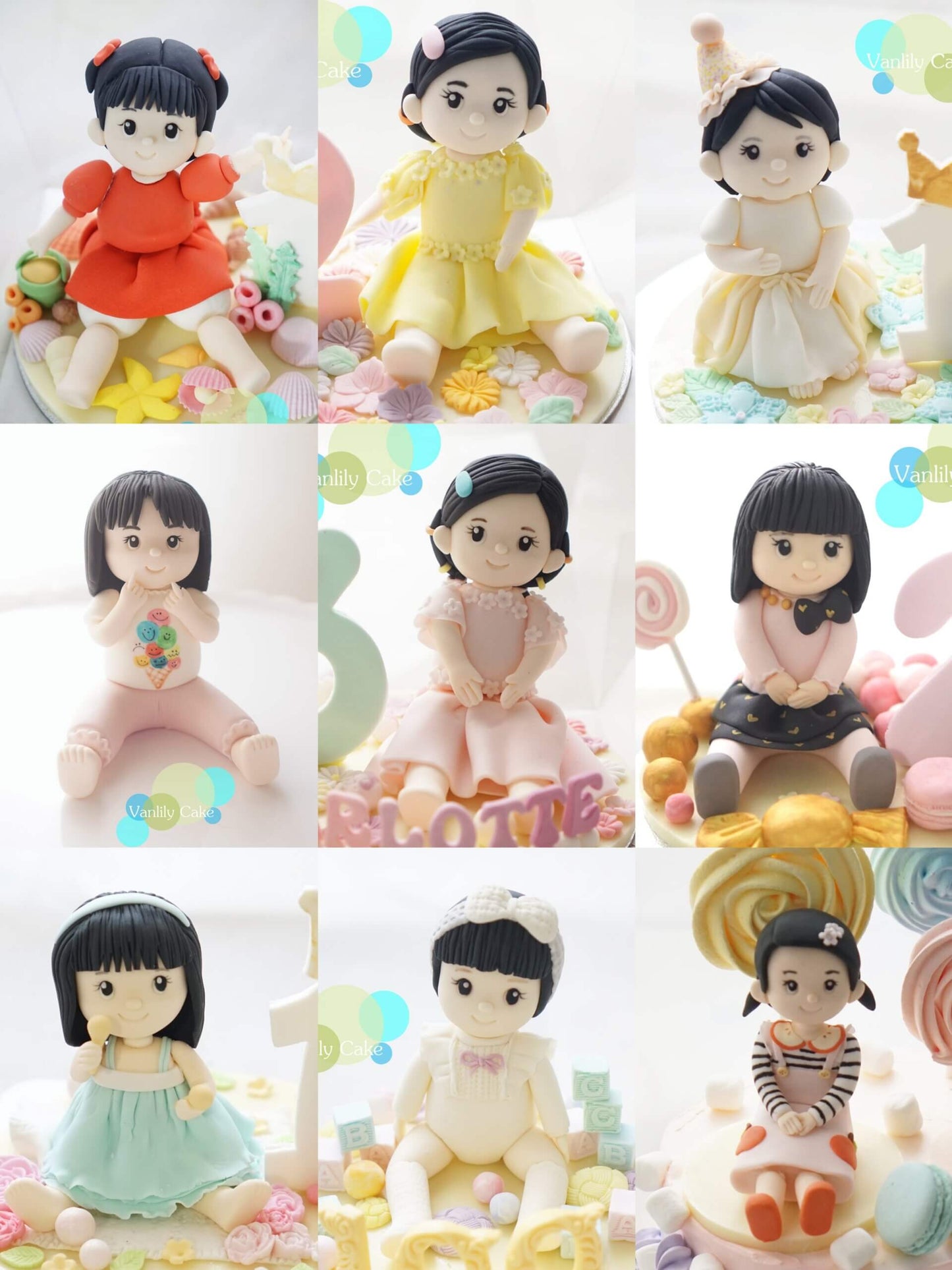 客人自訂糖皮蛋糕