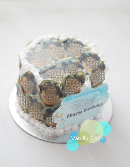 打印相片忌廉蛋糕 Photo Printing Cream Cake