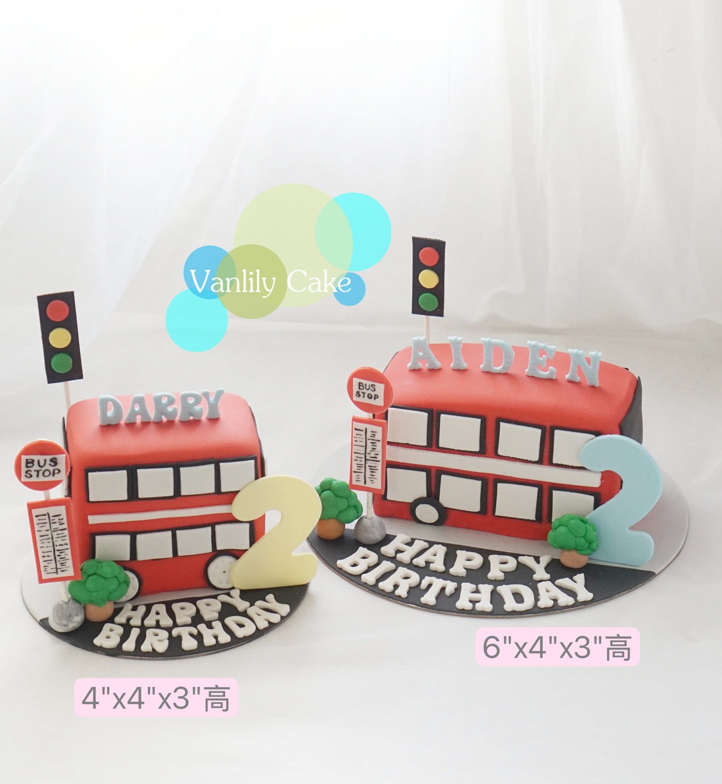 交通車糖皮蛋糕