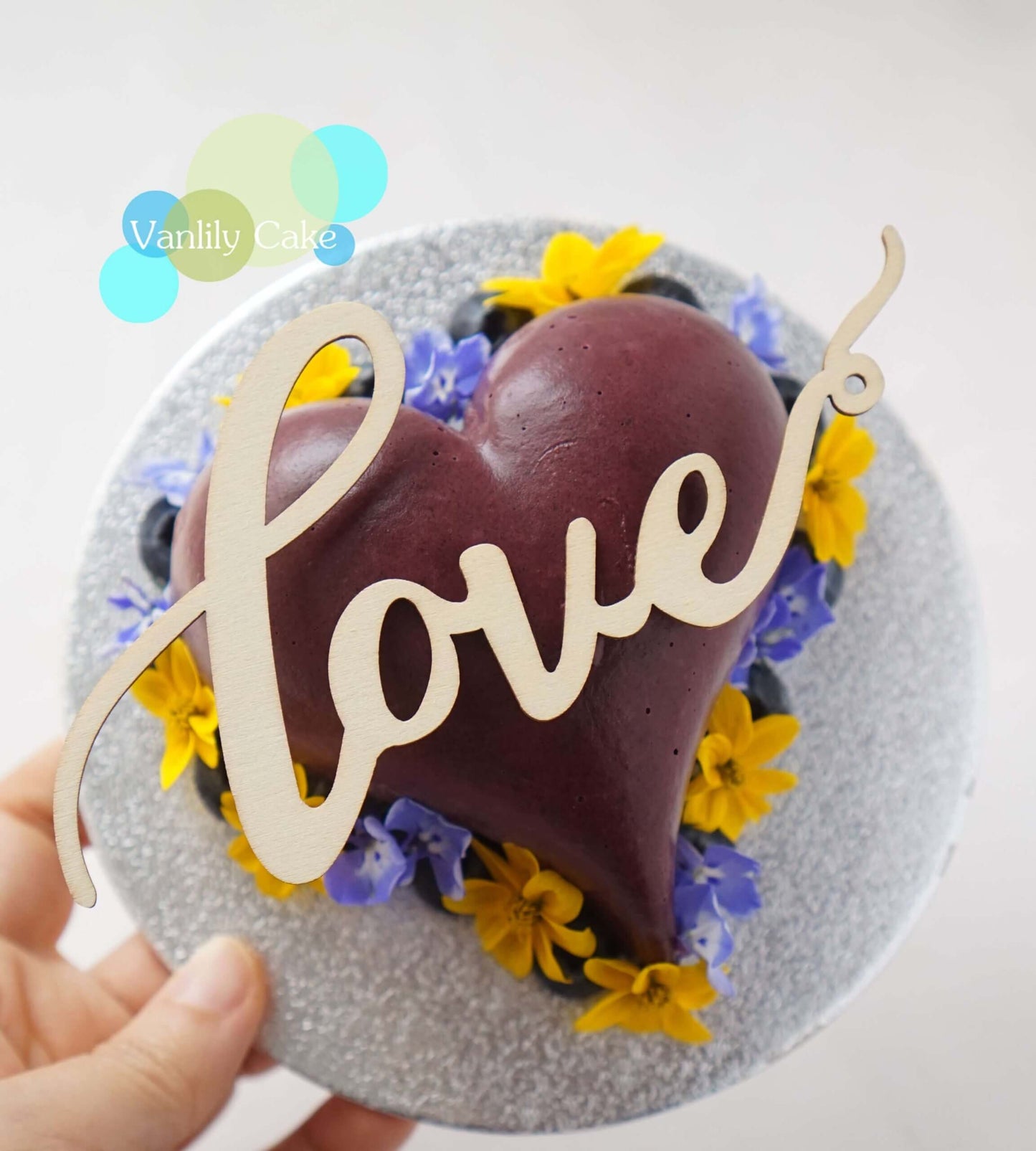 心型無糖純素mousse蛋糕 Sweet Heart Vegan Mousse Cake