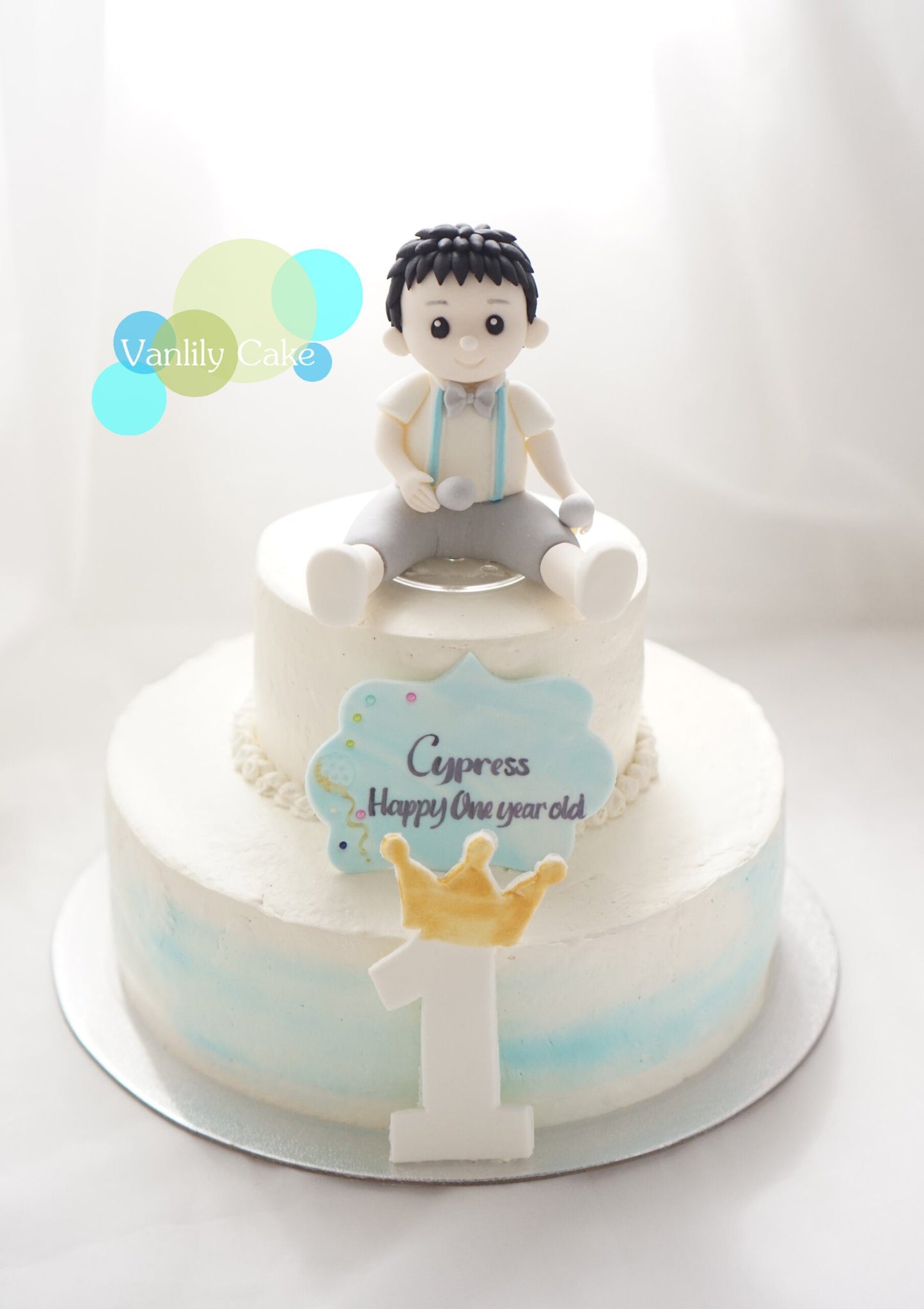 鮮果忌廉蛋糕 (配公仔)