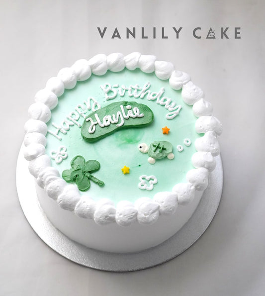 繪畫風海綿忌廉蛋糕