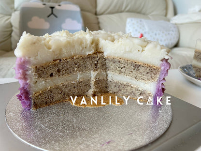 Vegan Sugar-Free Piping Yam Cake Smash