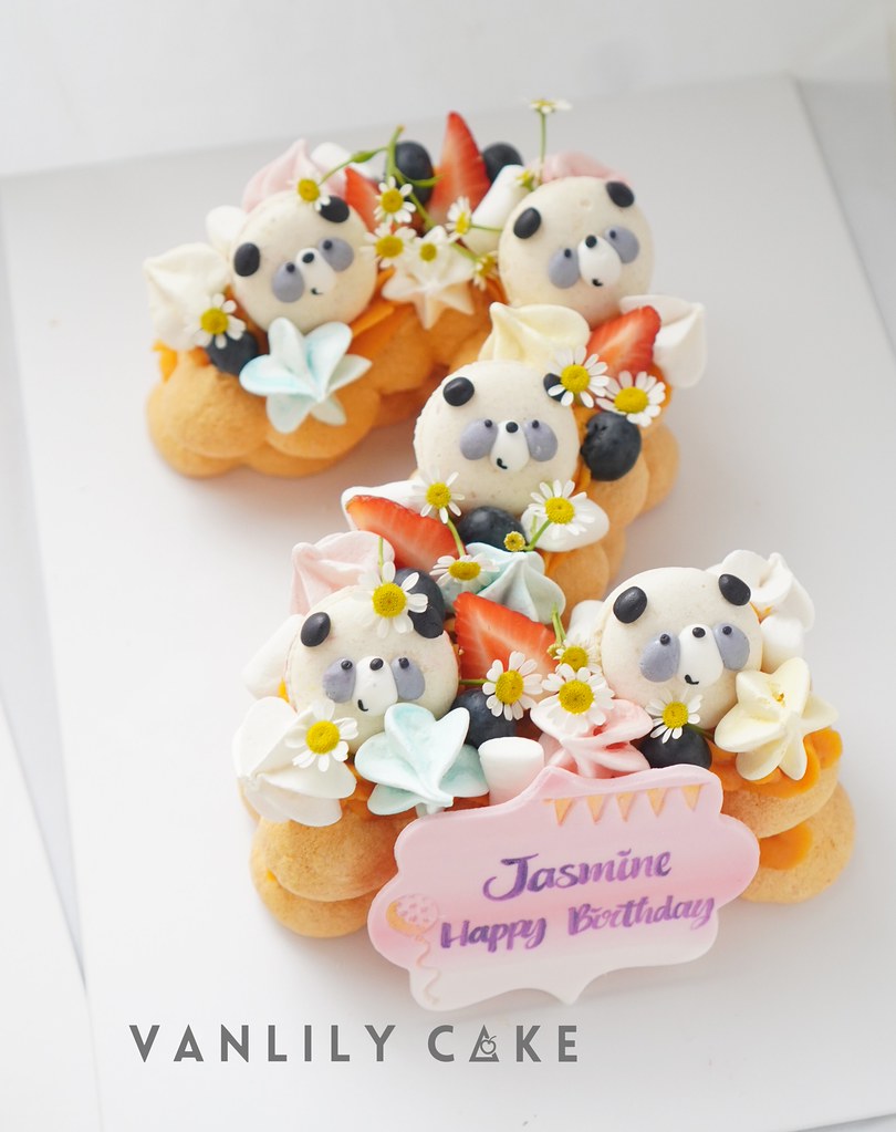 Sugar-free Number Cake