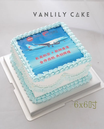 打印相片忌廉蛋糕 Photo Printing Cream Cake