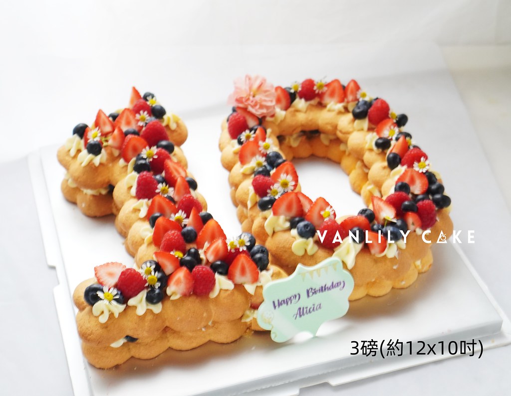 Sugar-Free Number Cake