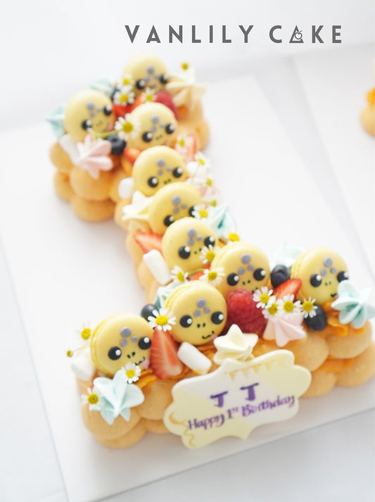 Sugar-Free Number Cake for Baby