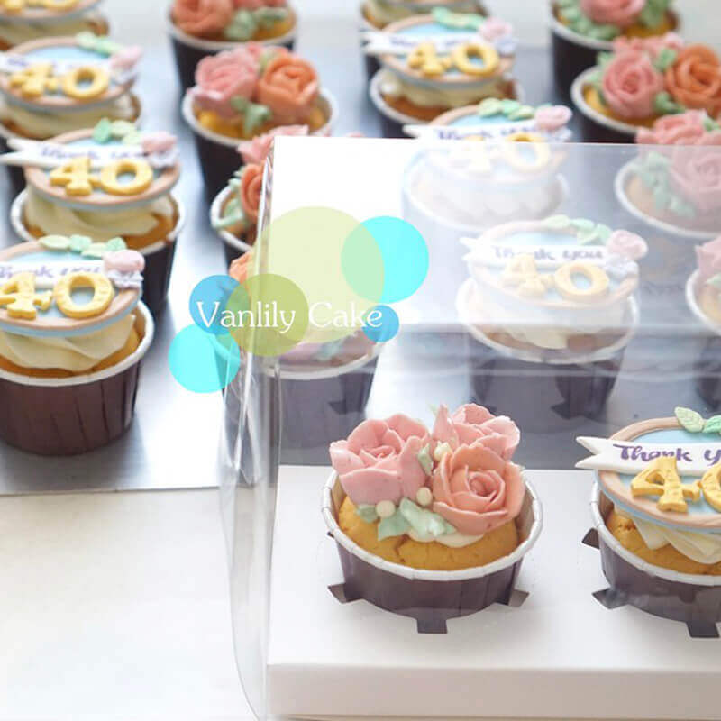 盛放之恩 Blooming Thanks Cupcake