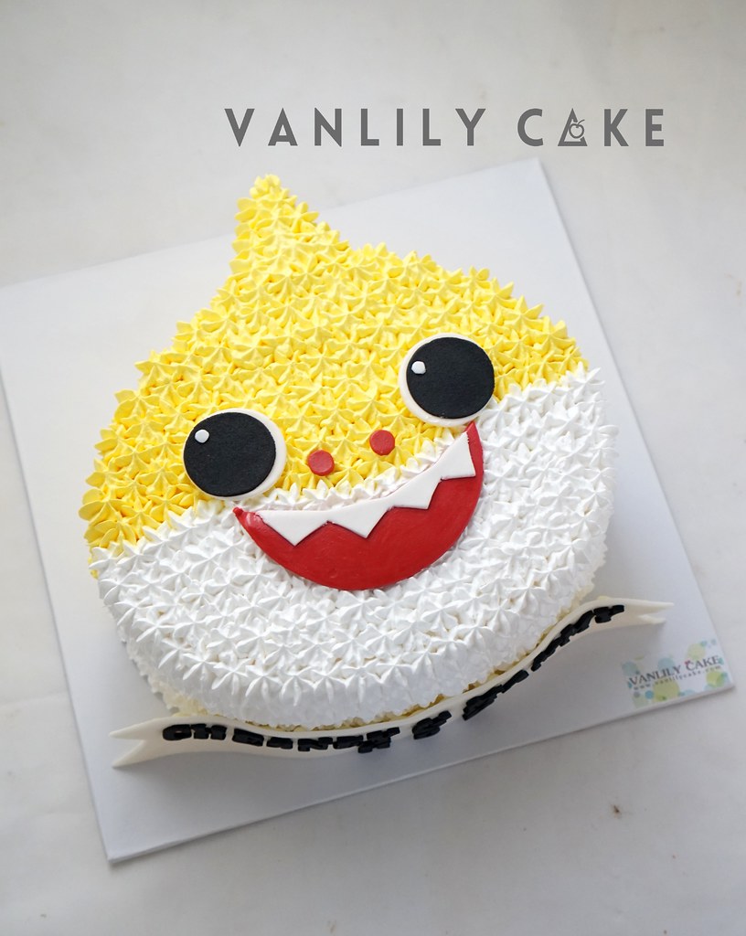 卡通唧花忌廉蛋糕