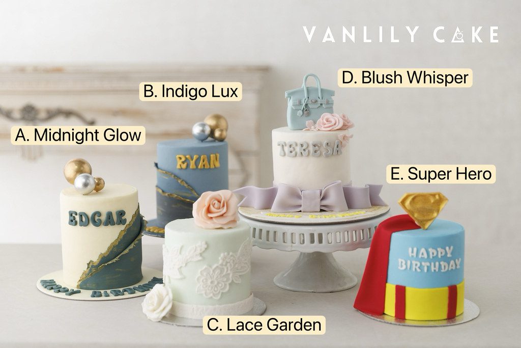  翻糖蛋糕、客製化蛋糕、生日蛋糕推薦、Vanlily Cake、造型蛋糕。