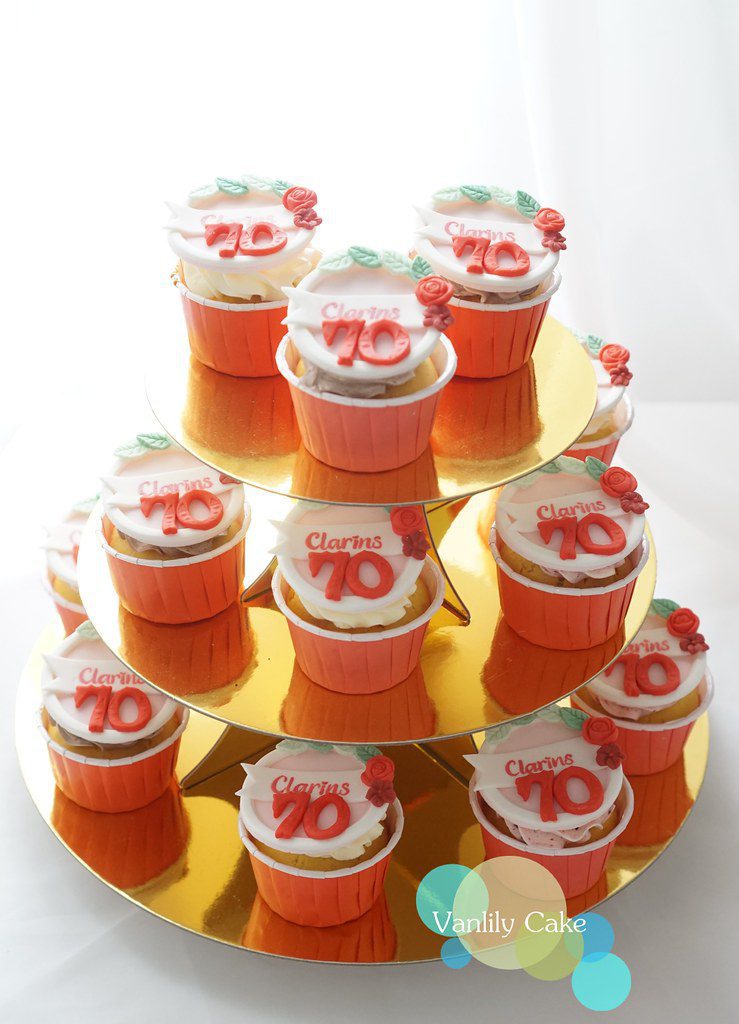 盛放之恩 Blooming Thanks Cupcake
