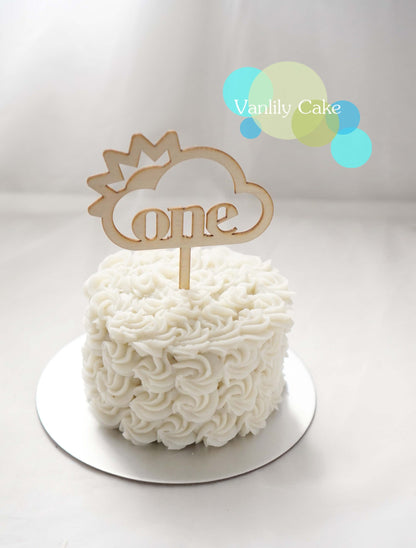 Vegan Sugar-Free Piping Yam Cake Smash