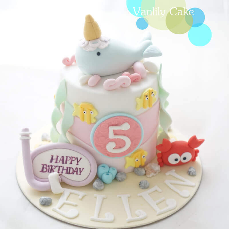 糖皮蛋糕 (海底系列)