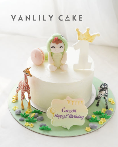 自由風蛋糕 Free Style Cake <一歲食用>