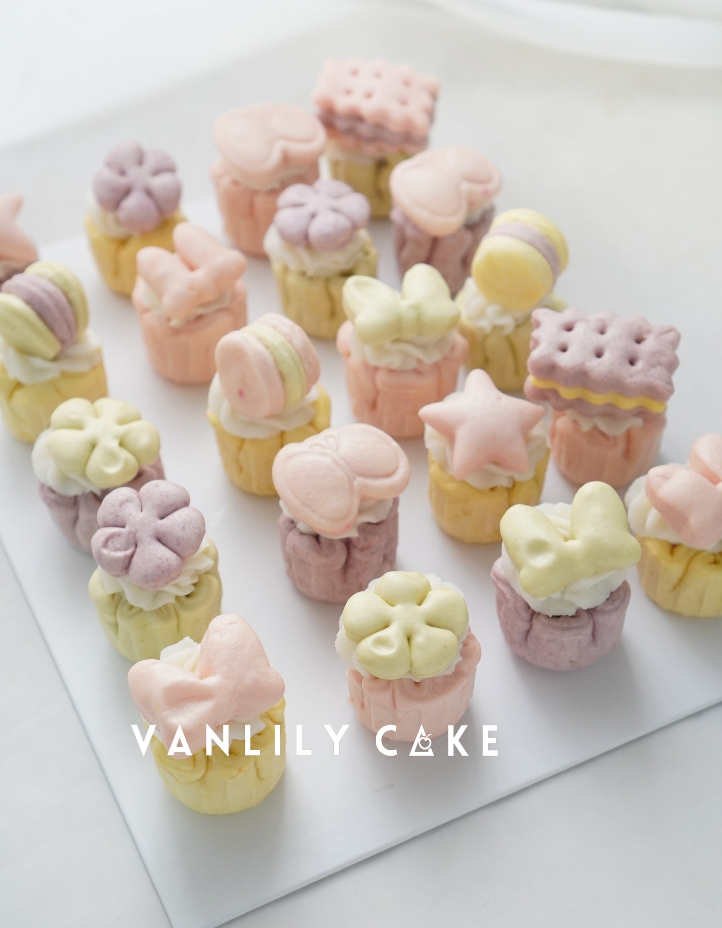 Vanlily Cake 無蛋奶寶寶蒸蛋糕，新鮮淮山蓉與蘋果蓉內餡，適合雞蛋敏感嬰兒。
