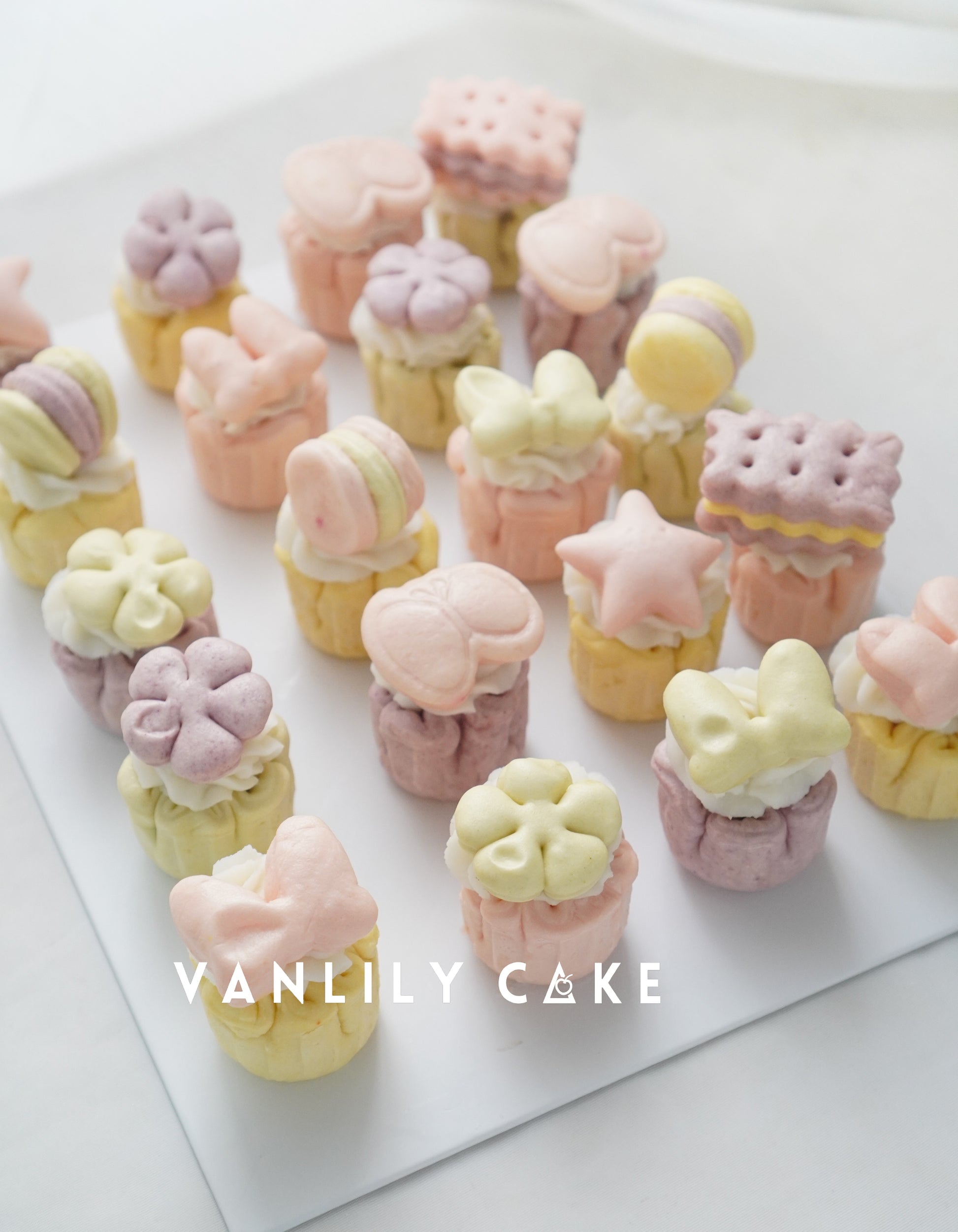 Vanlily Cake 無蛋奶寶寶蒸蛋糕，新鮮淮山蓉與蘋果蓉內餡，適合雞蛋敏感嬰兒。