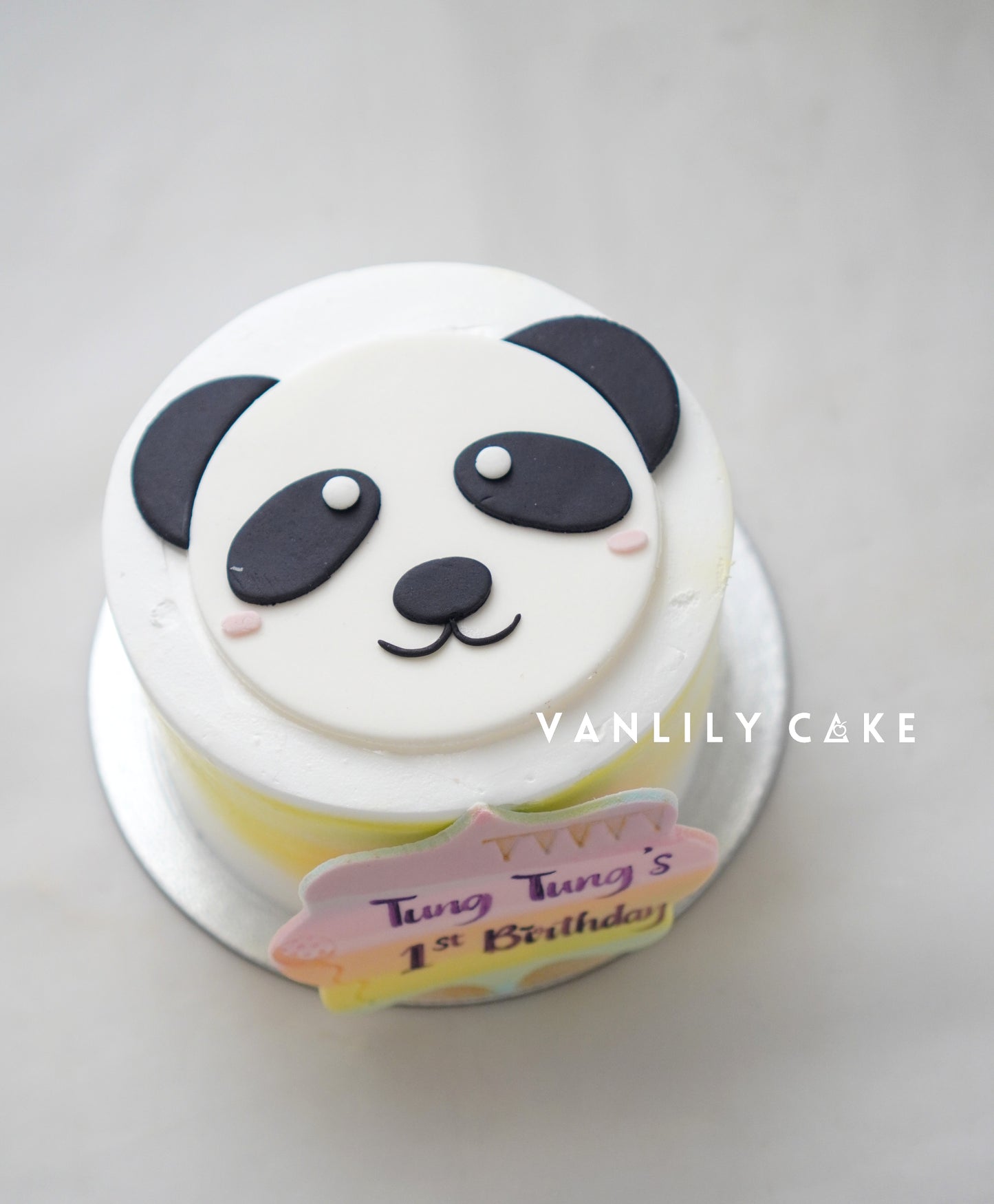 Sugar-free Panda Cake