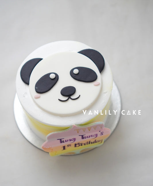 Sugar-free Panda Cake