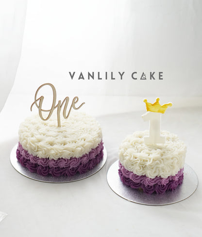 Vegan Sugar-Free Piping Yam Cake Smash