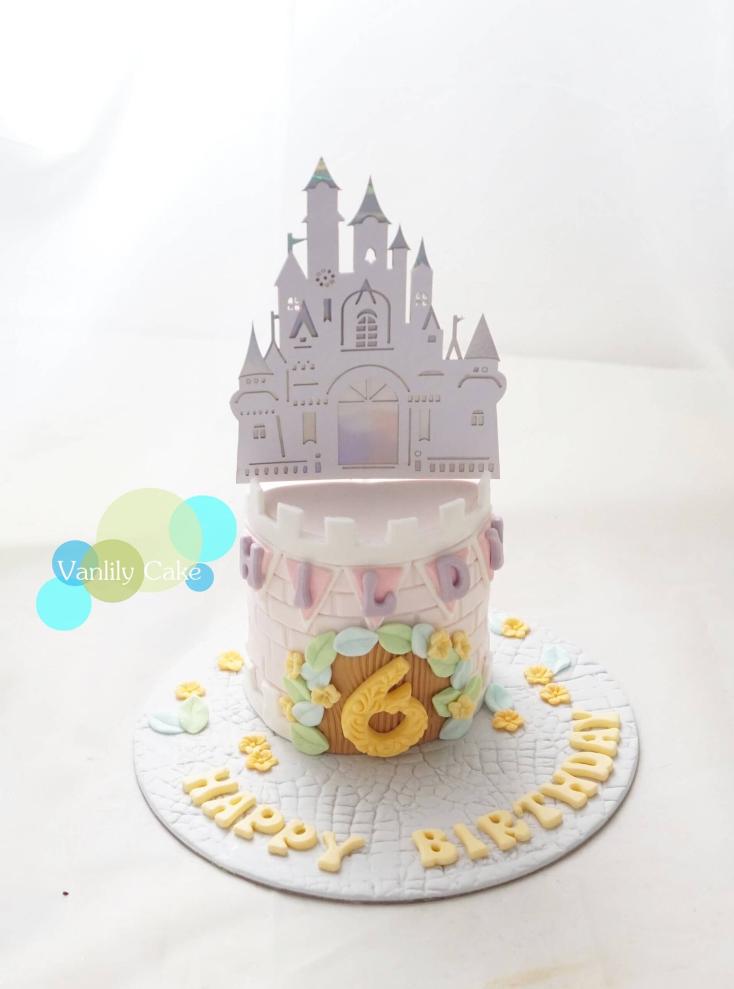 自備公仔糖皮蛋糕