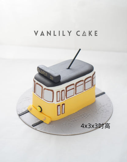 Transportation Vehicle Fondant Cake