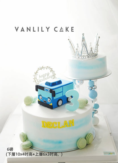 Family Double up Cake Tower – 忌廉蛋糕(配公仔)