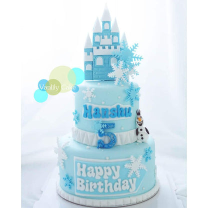 自備公仔糖皮蛋糕