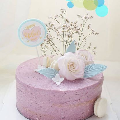Petals Vegan Cranberry Cake (contains gluten)