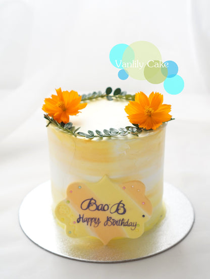 Meadow Cake Smash Cream Cake