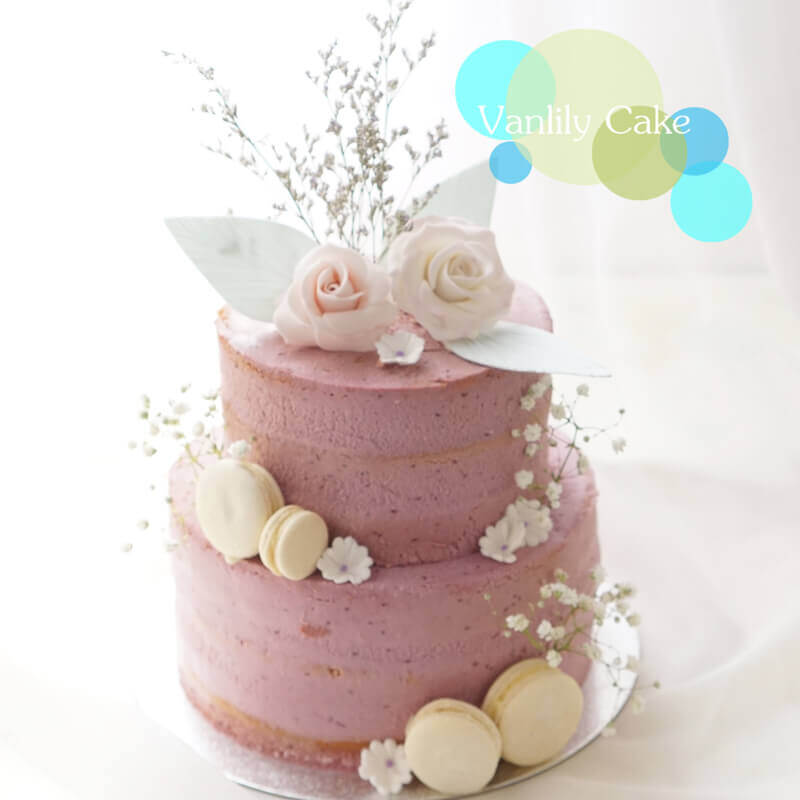 Petals Vegan Cranberry Cake (contains gluten)
