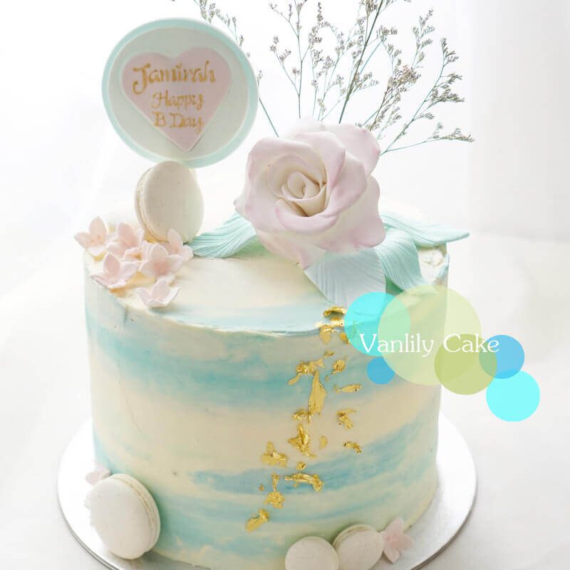Petals Buttercream Cake