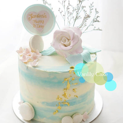 Petals Buttercream Cake