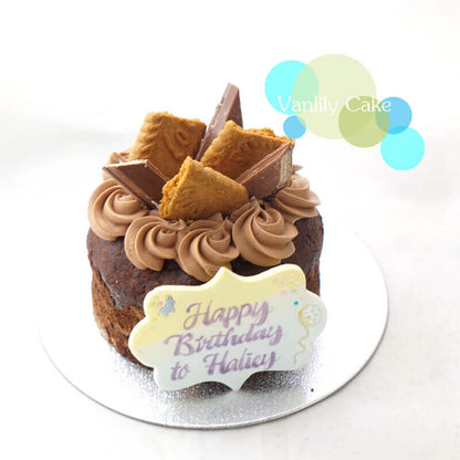 香蕉朱古力焦糖蛋糕