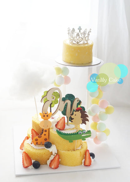 Family Double up Cake Tower - 森林米蛋卷