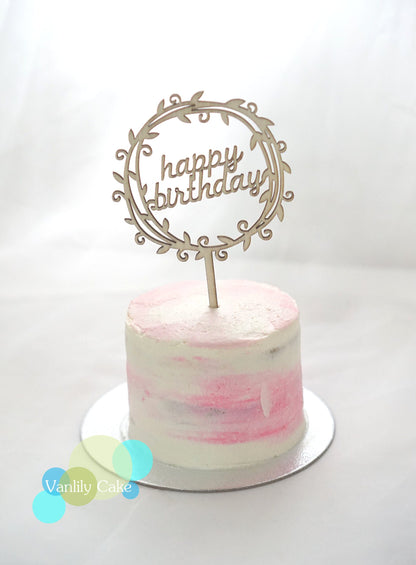 Vegan sugar-free cake smash