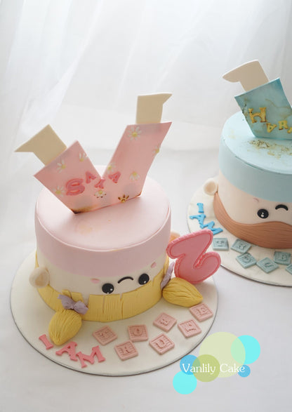 I am troubled by TWO chiffon cakes.