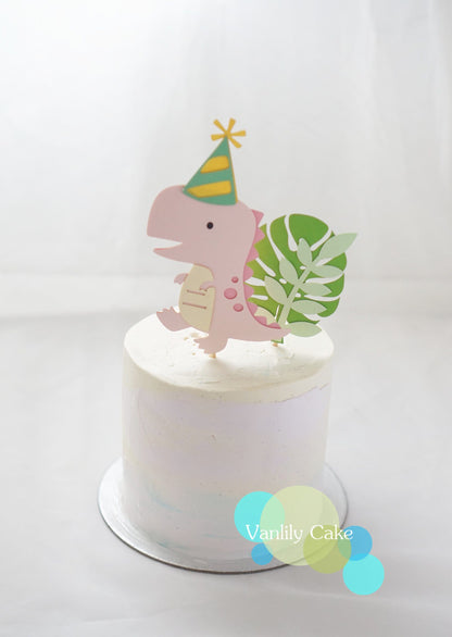 Vegan Sugar-Free Dinosaur Cake