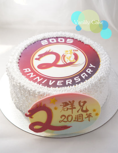 打印相片忌廉蛋糕 Photo Printing Cream Cake