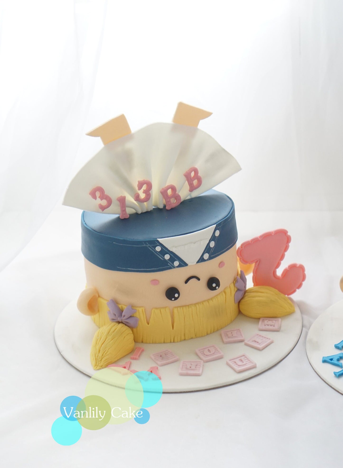I am troubled by TWO chiffon cakes.
