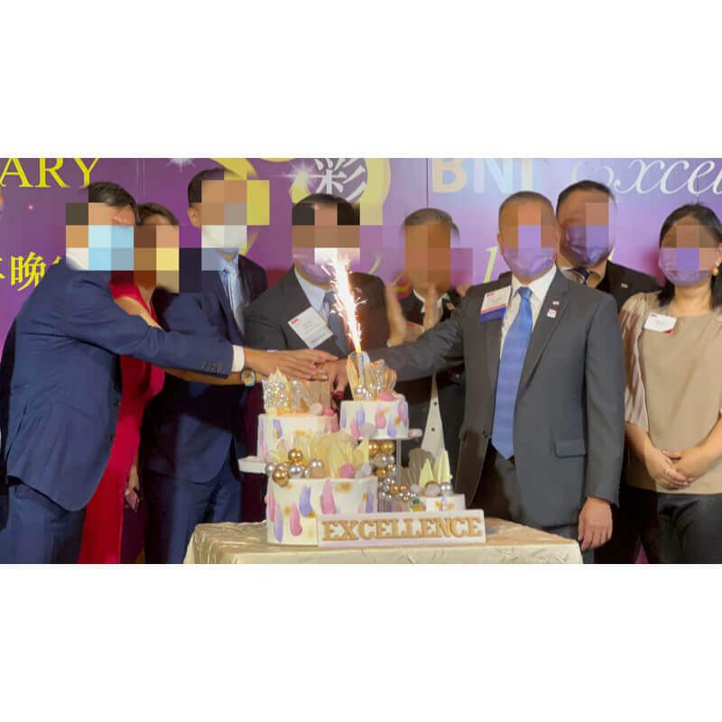 Custom Banquet Double Up Cake Tower