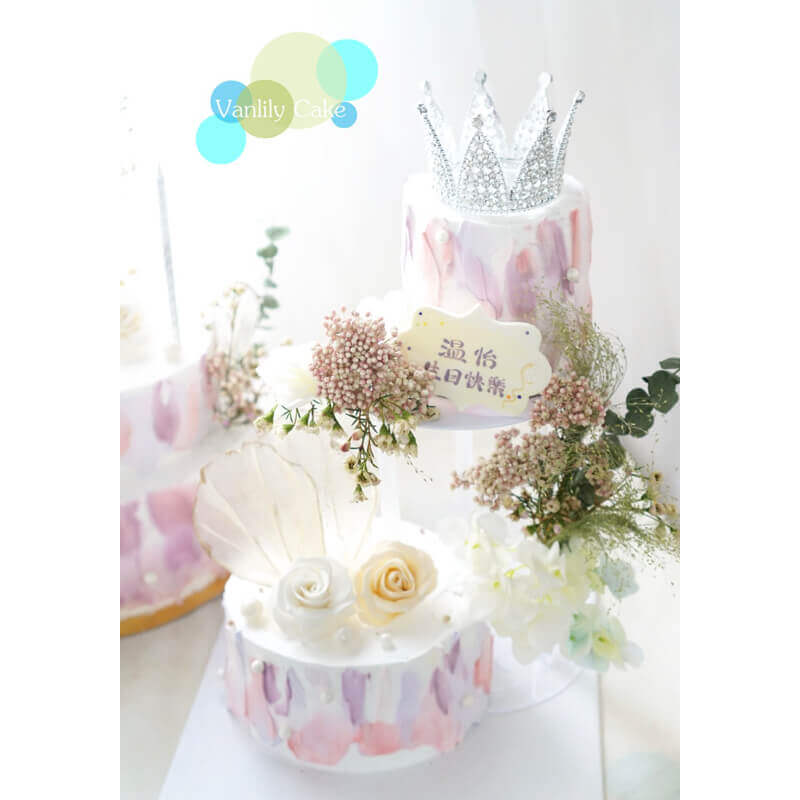 Custom Banquet Double Up Cake Tower