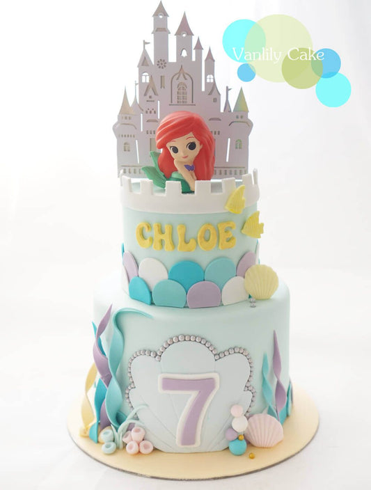 自備公仔糖皮蛋糕