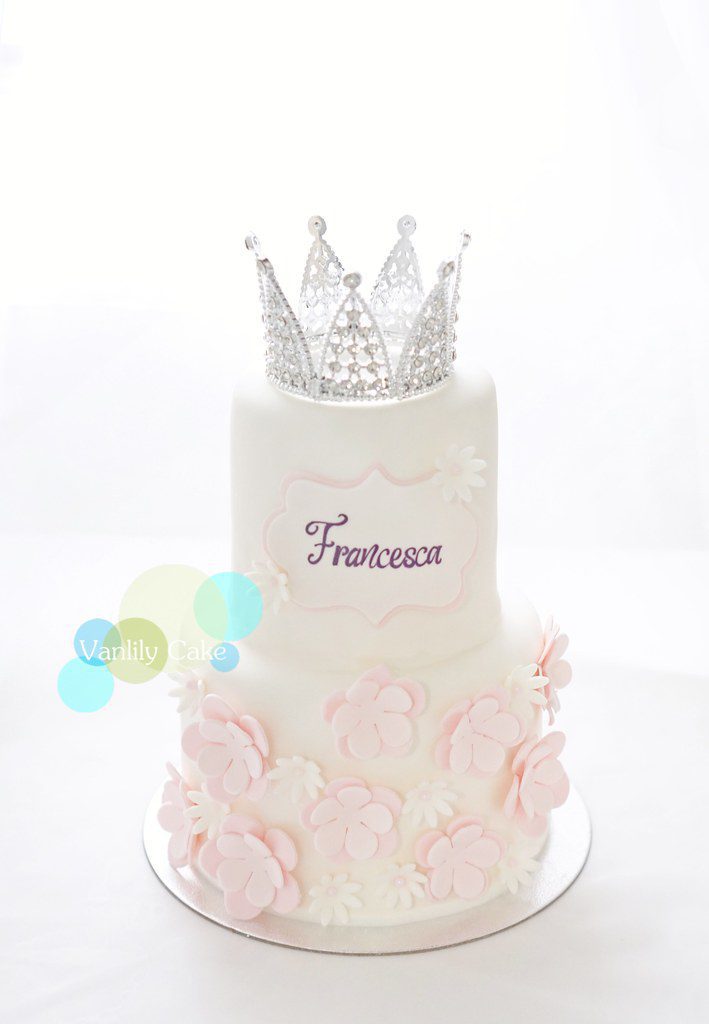 花樣兔兔糖皮蛋糕