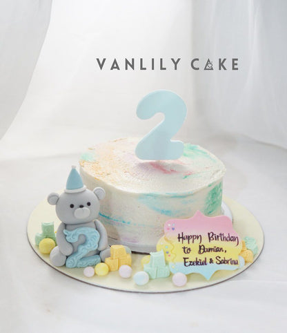 自由風蛋糕 Free Style Cake <一歲食用>